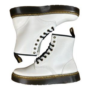 Dr. Martens White Combat Boots